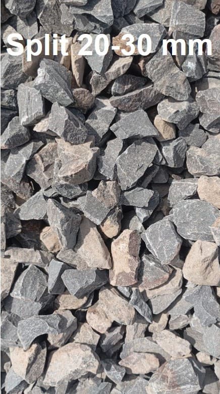 Split 20 – 30 mm — Beton struktural dan pekerjaan perkerasan.